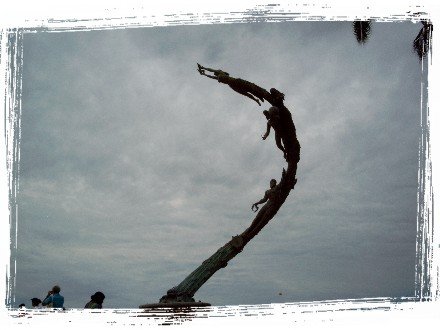 A Monument by the Ocean
